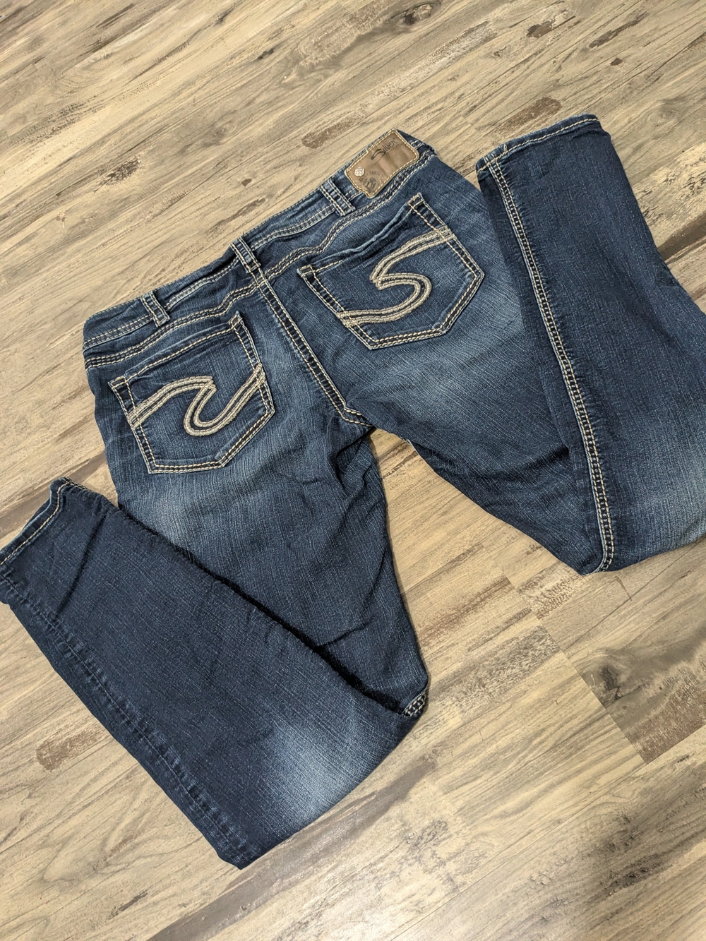 Silver Jeans Women’s Skinny Jeans - Dark Blue Wash